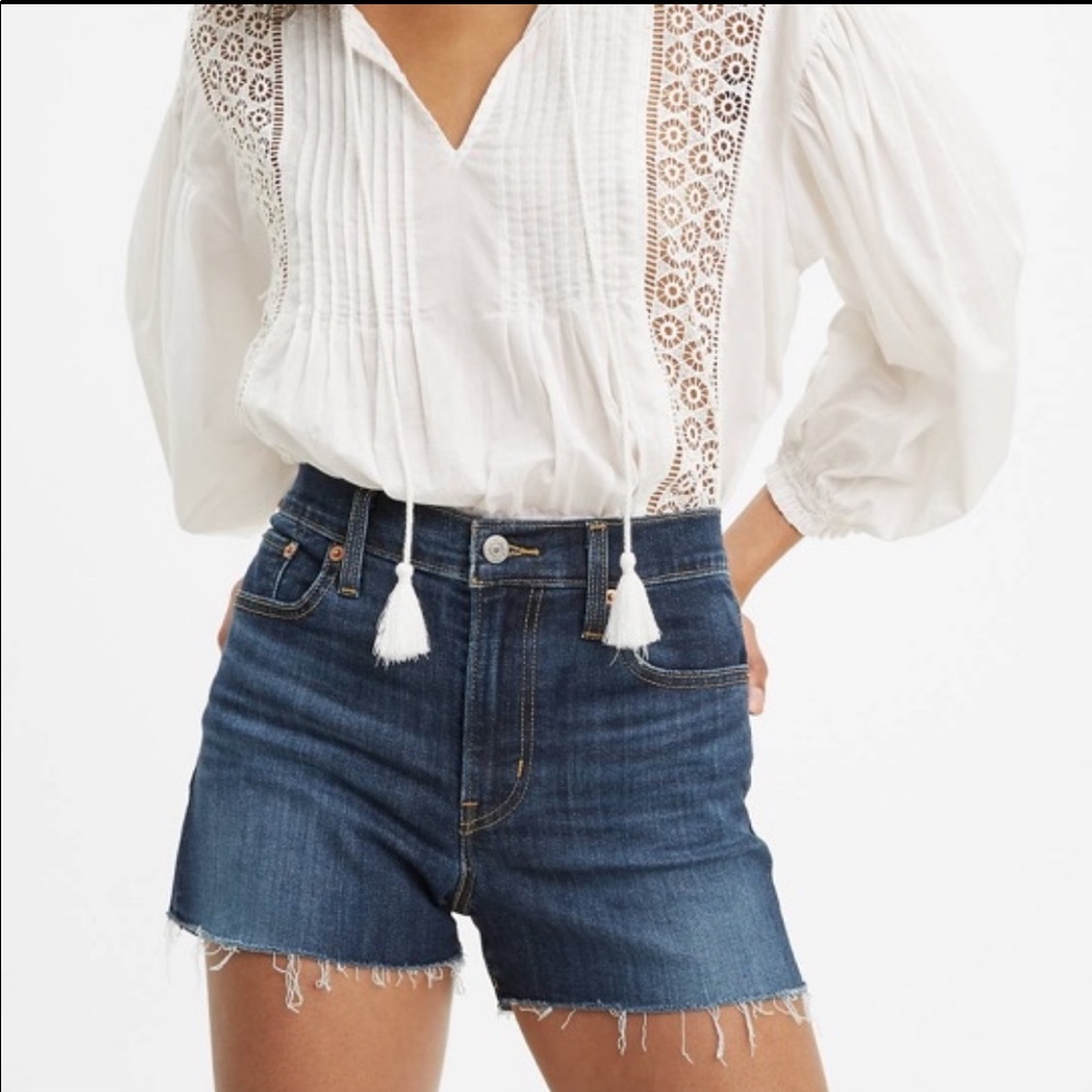 Levi’s High Waisted Shorts